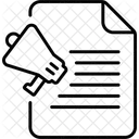 Print Advertisement  Icon
