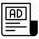 Print Advertising Icon