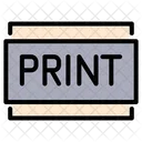 Print Button Printer Fax Icon