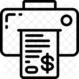 Print Invoice  Icon