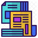 Print Media Newspaper Icon