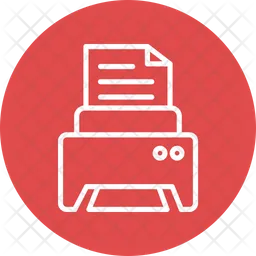 Print machine  Icon