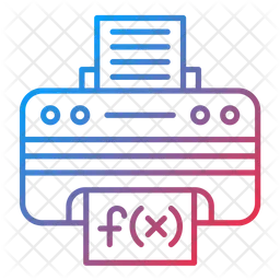 Print Math Sheet  Icon