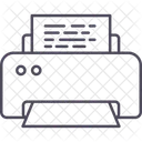 인쇄 용지  아이콘