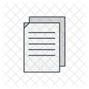 Printed Document Icon
