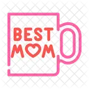 Printed Cup  Icon