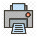 Print Device Paper Icon