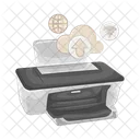 Printer Print Device Icon