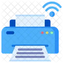 Printer Paper Wireless Icon