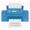 Printer Print Paper Icon