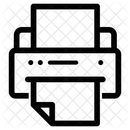 인쇄기  아이콘