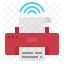 Printer Smart Wifi Icon