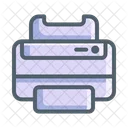 Electronic Printer Office Icon