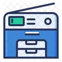 Mfp Printer Machine Icon