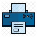 Wireless Printer Printer Print Icon
