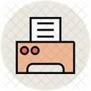 Printer Facsimile Fax Icon