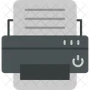 Printer Fax Paper Icon