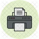 Printer Fax Paper Icon