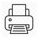 Printer Fax Print Icon