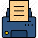 Printer Fax Paper Icon