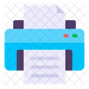 Printer Printing Paper Icon