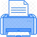 Printer Paper Electronics Icon