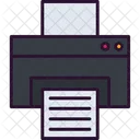 Fax Paper Print Icon