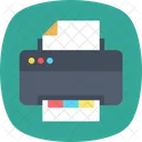 Printer Fax Printing Icon