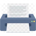 Printer Print Electronic Icon