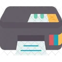 Printer Document Scanner Icon