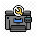 Printer Fixing Repair Icon