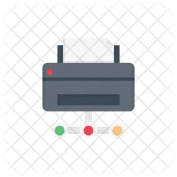 Printer Connection  Icon