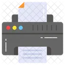 Printer Color Paper Icon