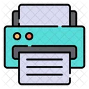 Print Device Paper Icon