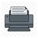 Printer Print Device Icon