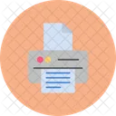 Printer Print Paper Icon