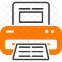 Printer Printing Document Icon