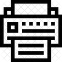 Printer Barcodescanner Bluray Icon
