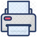 Copywriting Printing Machine Typographer Icon