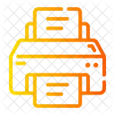 Printer Printing Paper Icon