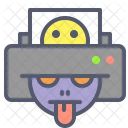 Printer monster  Icon