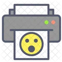 Printer Smile Printer Smile Icon
