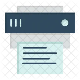 Printing Document  Icon