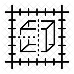 Printing Grid  Icon