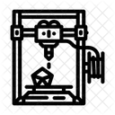 Printing Machine Industry Icon