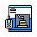 Printing Machine Industry Icon
