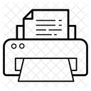 Printing Paper Icon
