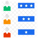 Priority Rating Review Icon