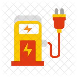 Prise de borne de recharge pour véhicule  Icône