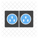 Prises électriques  Icône